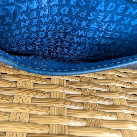 Kate Spade Grove Street Neda Leather Wrap Around Wallet Blazer Blue - Picture 13 of 16